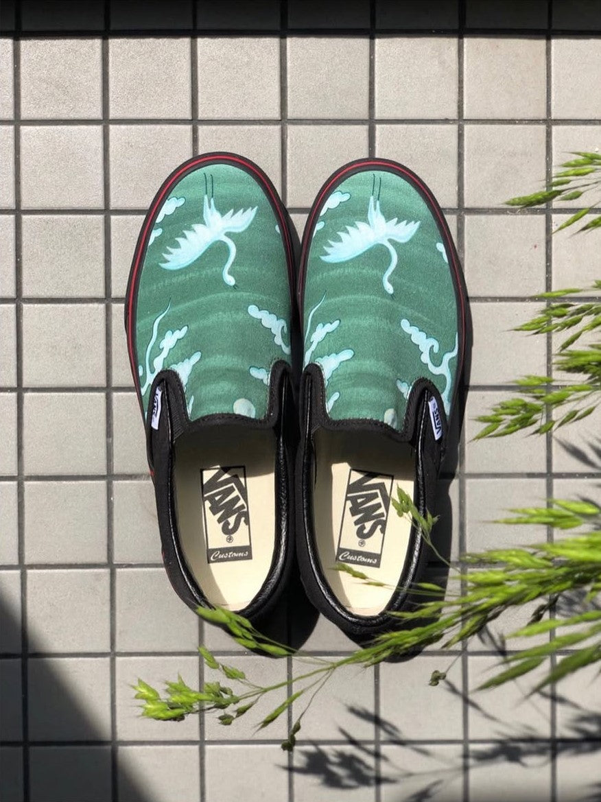 [𝐂𝐨𝐥𝐥𝐚𝐛𝐨𝐫𝐚𝐭𝐢𝐯𝐞 𝐏𝐫𝐨𝐣𝐞𝐜𝐭] Vans X Parc X Nanan / 고려청자운학문 반스